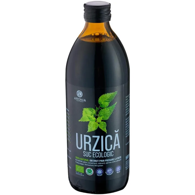 Suc de urzica eco, 500 ml, Aronia Charlottenburg — preț și oferte