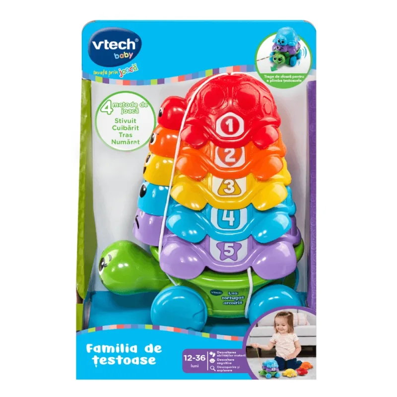 Familia de testoase, 12 luni+, Vtech — preț și oferte
