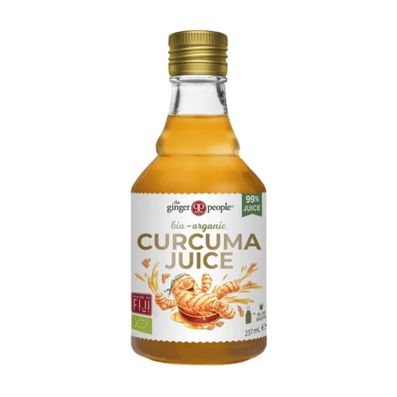 Concentrat de Turmeric Bio, 99%, 237 ml, The Ginger People Ginger Jack — preț și oferte
