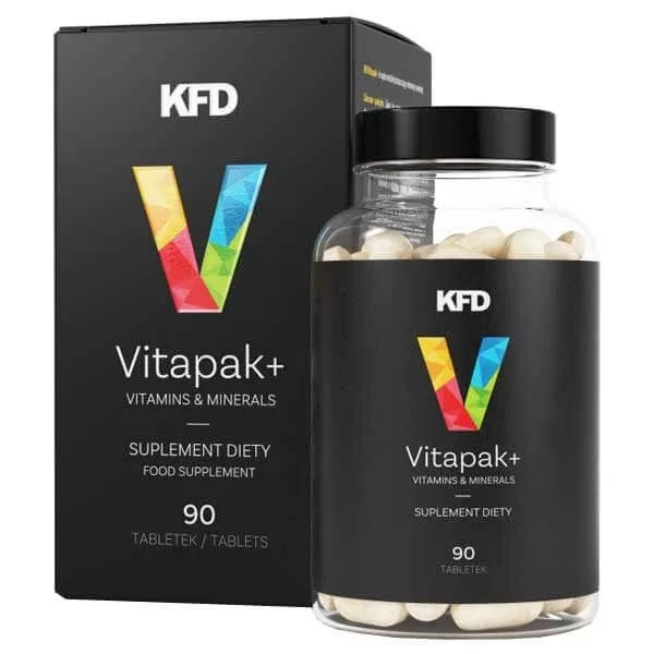 KFD VitaPak+ Vitamine și minerale, 90 comprimate — preț și oferte
