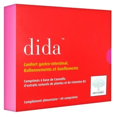 Dida, 60 tablete, New Nordic — preț și oferte