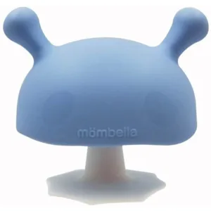 Inel gingival din silicon Ciupercuta, albastra, Mombella