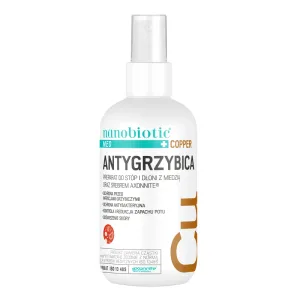 Nanobiotic Med Antifungal Forte, preparat pentru picioare și mâini, 75 ml