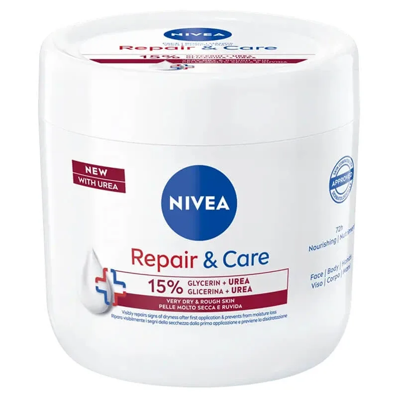 Nivea Repair & Care, Cremă multifuncțională cu uree, piele uscată, 400 ml — preț și oferte