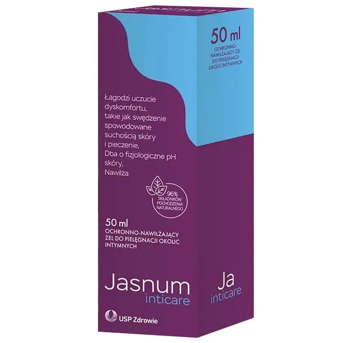 Jasnum Inticare, gel de îngrijire intimă, 50 ml — preț și oferte