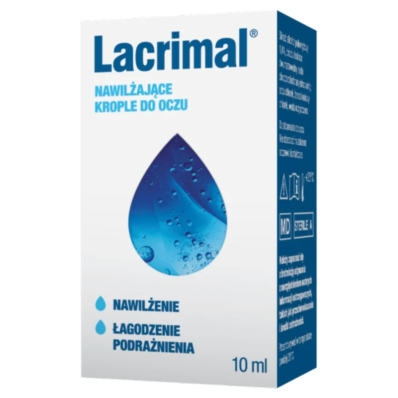 Lacrimal, picături hidratante pentru ochi, 10 ml Mark&Chappell — preț și oferte
