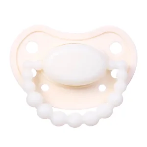 Luu Kids, manechin, poziționare, silicon, strălucire în întuneric, American Cream Glow, 0-3 luni, 1 buc