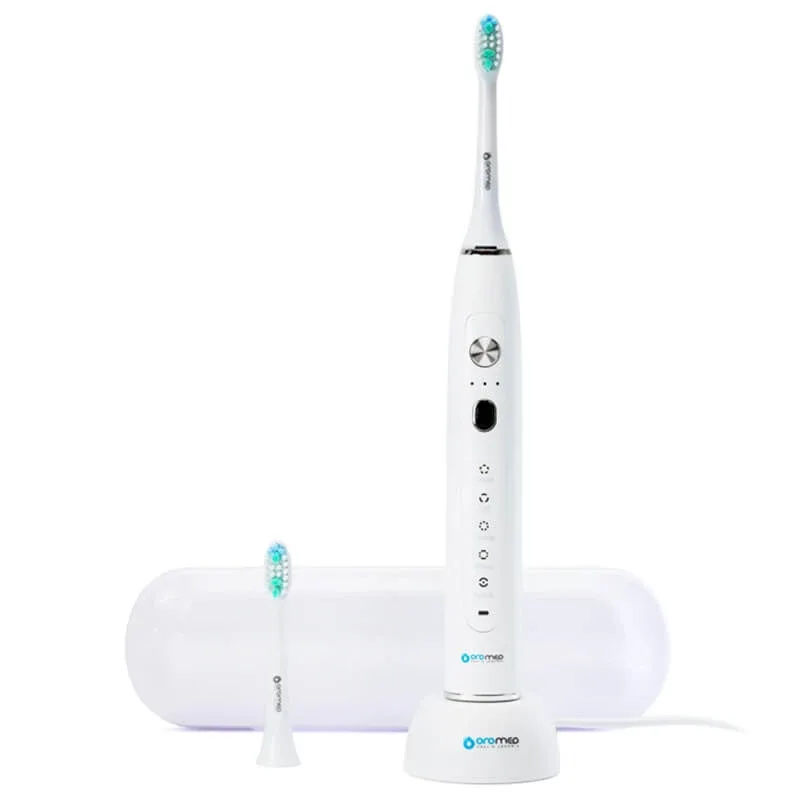 Oromed Oro-Sonic X Pro, periuță de dinți sonică, albă, 1 buc — preț și oferte
