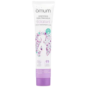 Omum Shine, pastă de dinți naturală pentru dinți și gingii sensibile, fără fluor, pentru femeile însărcinate și care alăptează, 75 ml