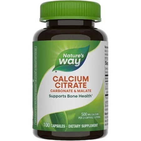 Calcium Citrate, 100 capsule, Nature's Way SECOM — preț și oferte