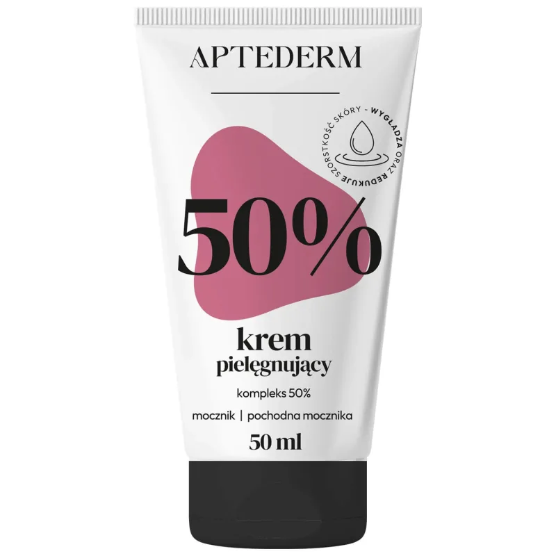 Aptederm, cremă de îngrijire cu uree 50%, 50 ml — preț și oferte
