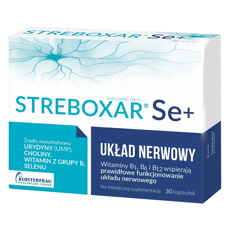 Streboxar Se+, 30 capsule — preț și oferte