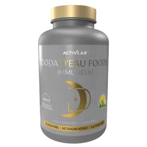AcivLab Doda D'Eau Foods Immunelles, jeleuri, aromă de lămâie și limetă, 60 bucăți