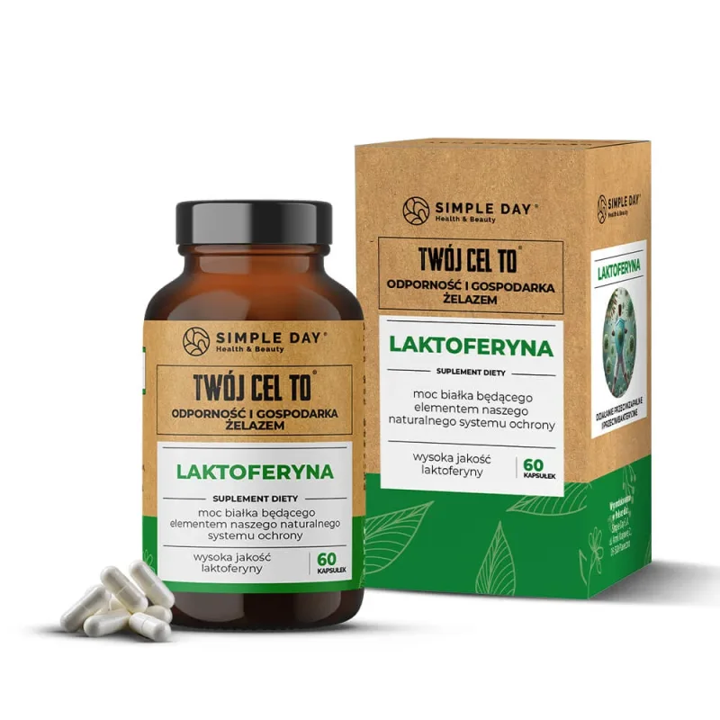 Lactoferrina Simple Day, 60 capsule — preț și oferte