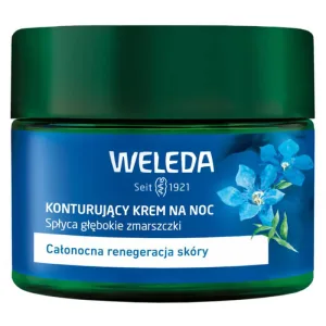 Weleda, cremă de noapte pentru conturare cu gențiană de vară și edelweiss, 40 ml