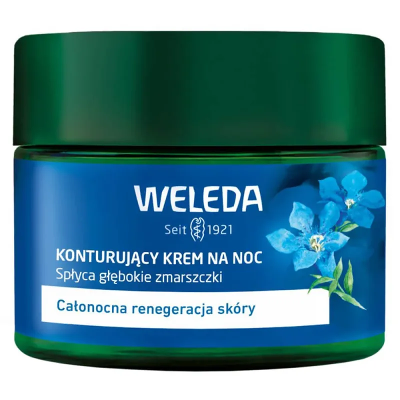 Weleda, cremă de noapte pentru conturare cu gențiană de vară și edelweiss, 40 ml — preț și oferte