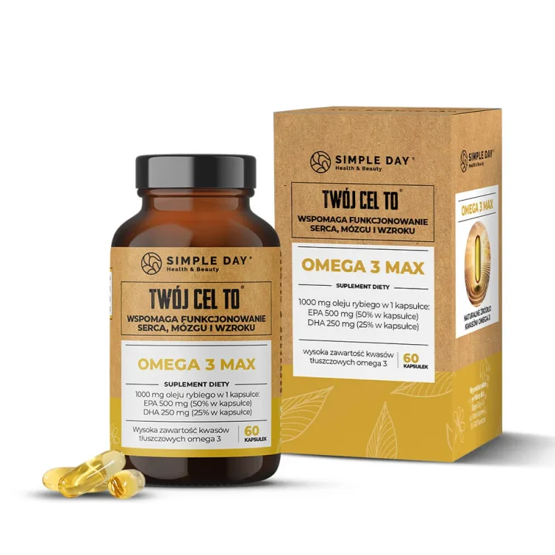 Simple Day Omega 3 Max, 60 capsule — preț și oferte