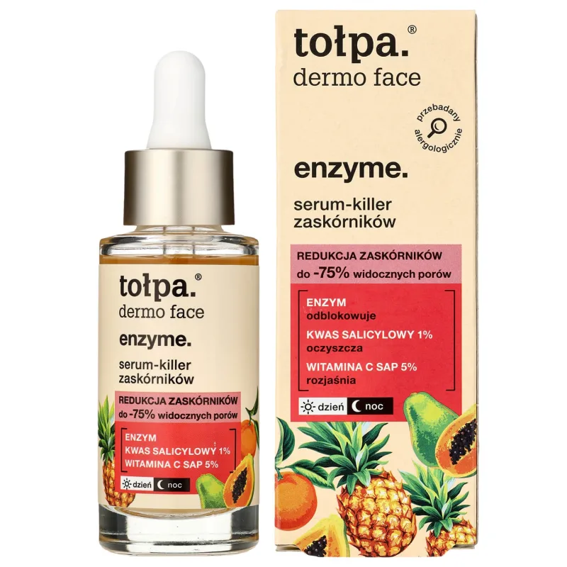 Tolpa Dermo Face Enzyme, ser pentru eliminarea punctelor negre, 30 ml — preț și oferte