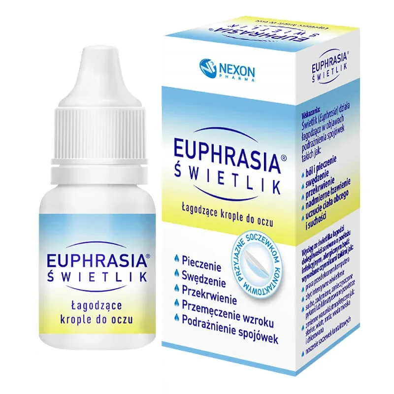 Euphrasia Splendour, picături calmante pentru ochi, 10 ml Splendor — preț și oferte