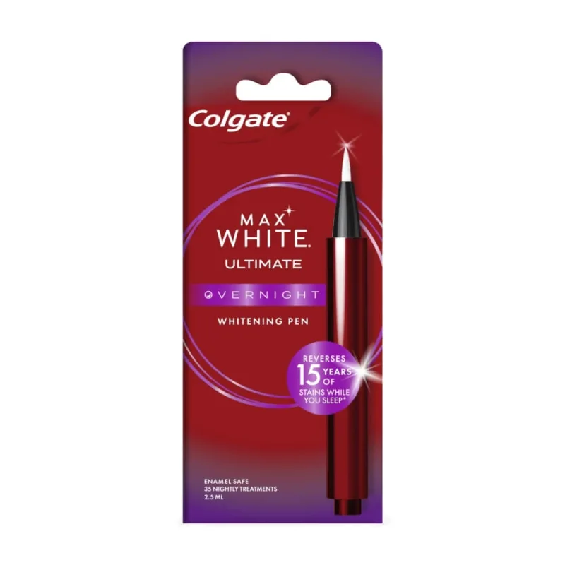 Colgate Max White Overnight, aplicator de albire, 2,5 ml — preț și oferte