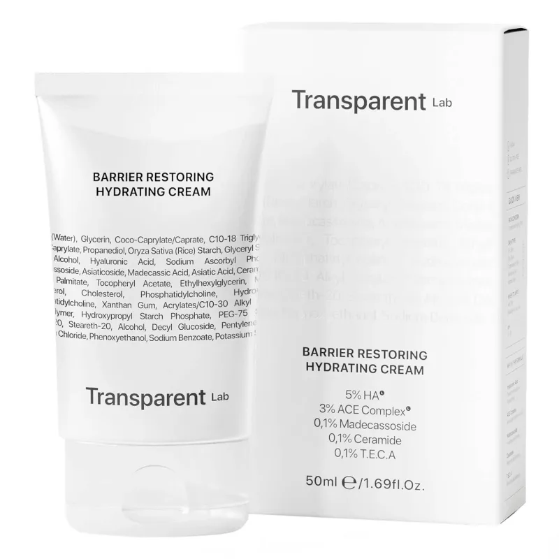 Transparent Lab Barrier Restoring Cream, cremă de față hidratantă, 50 ml — preț și oferte
