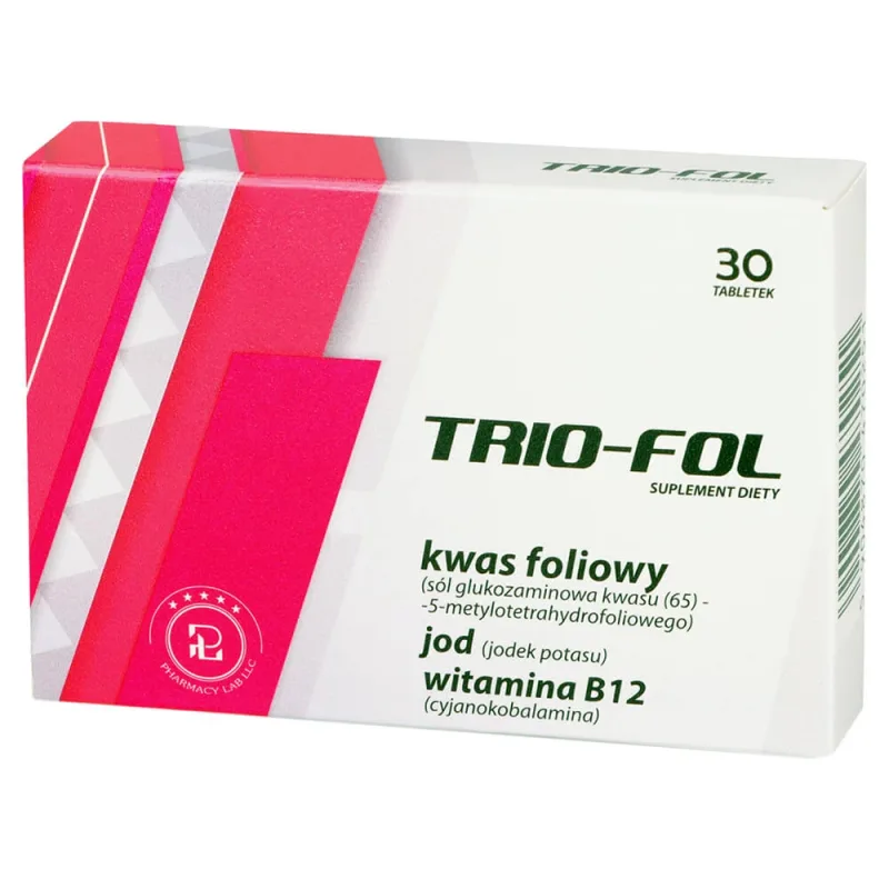 Trio-Fol, 30 comprimate Pharmacy Laboratoires — preț și oferte