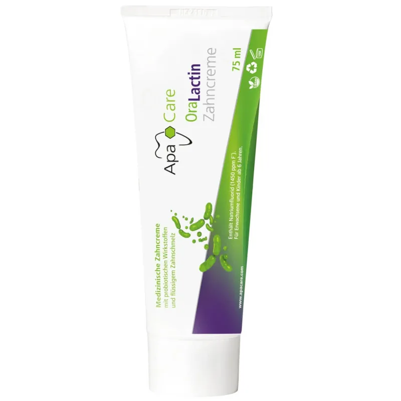 ApaCare OraLactin, pastă de dinți remineralizantă cu probiotice, 75 ml — preț și oferte