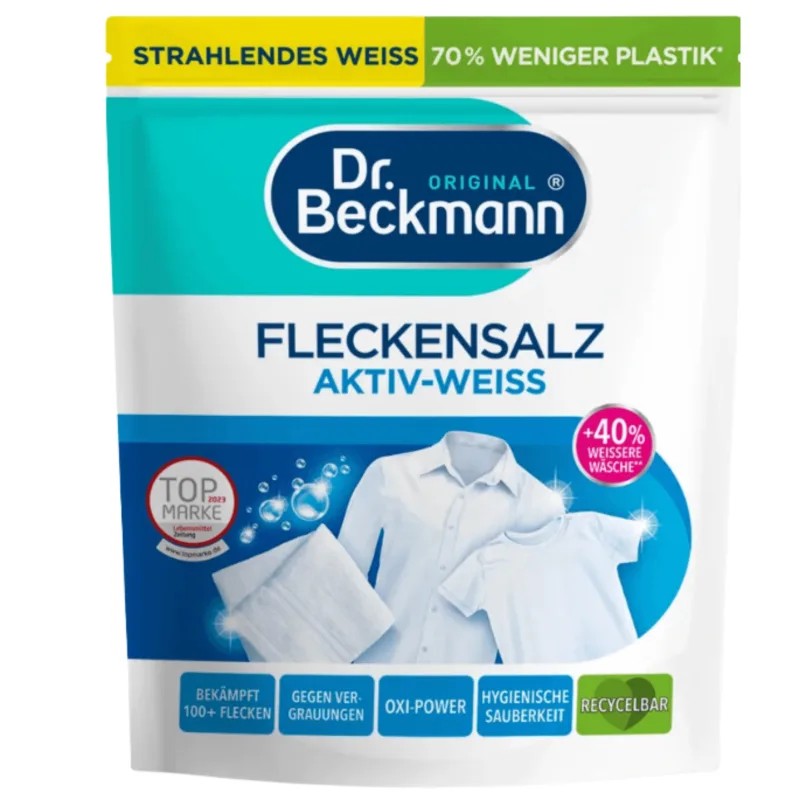 Dr. Beckmann, sare de îndepărtare a petelor, pentru alb, 400 g — preț și oferte