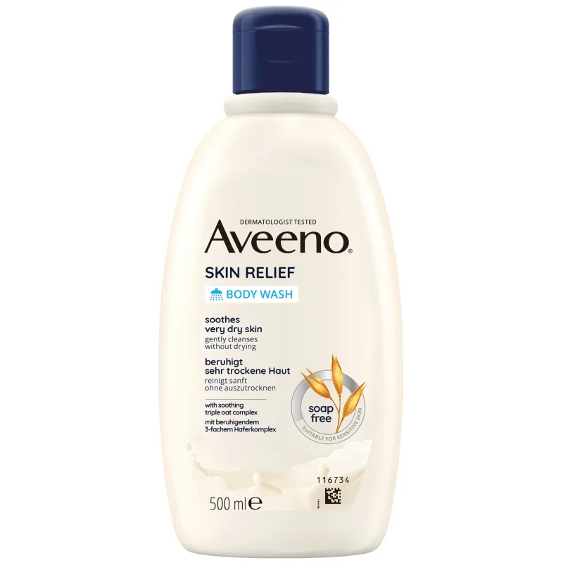 Aveeno Skin Relief, gel de duș hidratant pentru corp, 500 ml — preț și oferte