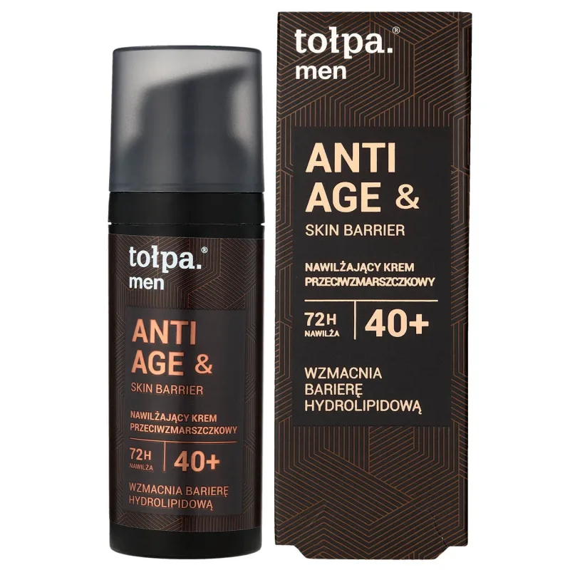 Tolpa Men Anti Age & Skin Barrier, cremă hidratantă antirid 40+, 50 ml — preț și oferte