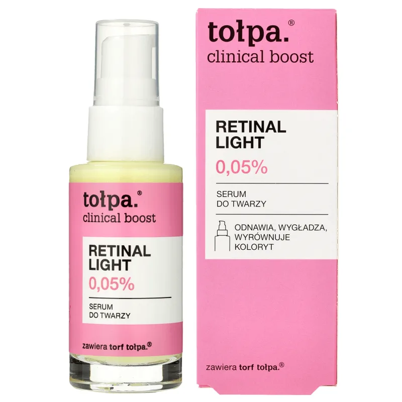 Tolpa Clinical Boost Retinal Light 0,05%, ser facial, 30 ml — preț și oferte