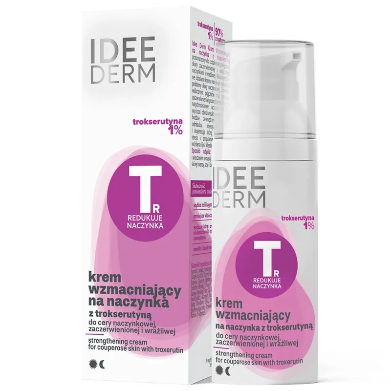Idee Derm, cremă de întărire vasculară cu troxerutin, 50 ml — preț și oferte