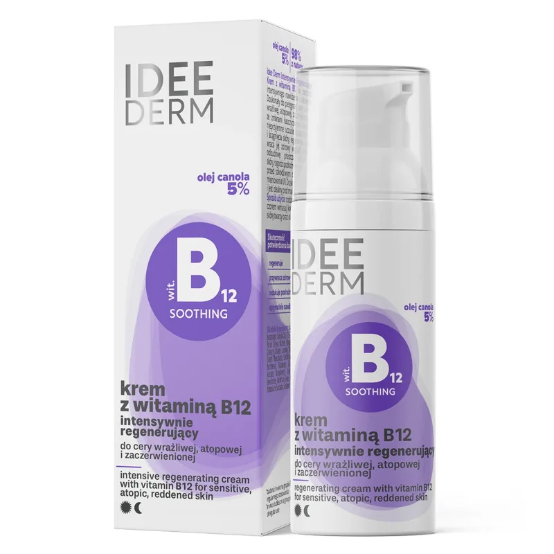 Idee Derm, cremă regenerantă intensivă cu vitamina B12, 50 ml — preț și oferte