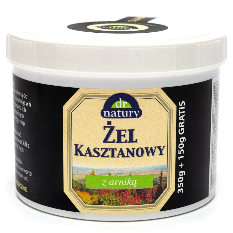 Dr. Natury, gel pentru picioare cu castan de cal și arnică, 500 ml — preț și oferte