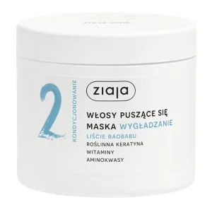 Ziaja Plant Care Smoothing Baobab Leaves, mască, păr creț, 350 ml