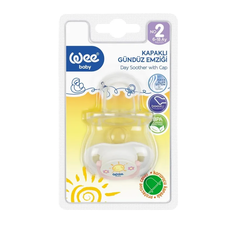 WEE BABY Suzeta silicon ortodontica somn nr.2 -782 — preț și oferte
