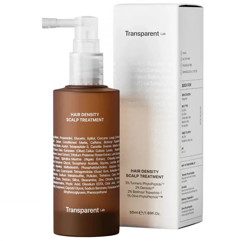 Transparent Lab Hair Density Scalp, tratament de stimulare a creșterii părului, 50 ml — preț și oferte