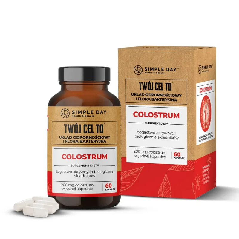 Simple Day Colostrum, 60 capsule — preț și oferte