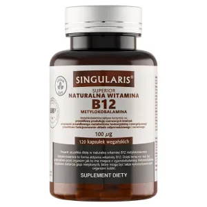 Singularis Superior Natural Vitamina B12 Metilcobalamina 100 mg, 120 capsule moi