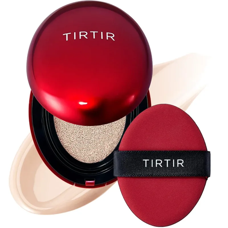 Fond de ten compact cu SPF40 PA++ Mask Fit Red Cushion, 18 g, Fair Porcelain, TirTir — preț și oferte