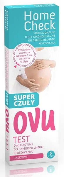 Test de ovulație Ovu, LH super-sensibil, test cu bandă, 5 unități - Termen lung! — preț și oferte