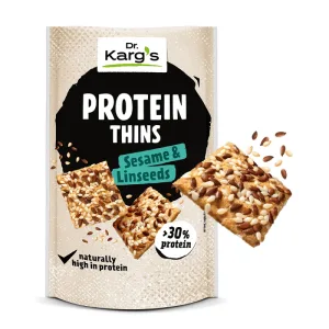 Biscuiti proteici cu susan si seminte de in, 85 g, Dr Karg`s