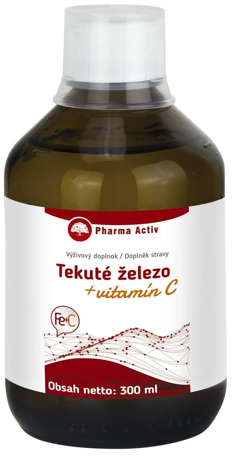 Pharma Activ fier lichid Fe + vitamina C 300 ml — preț și oferte