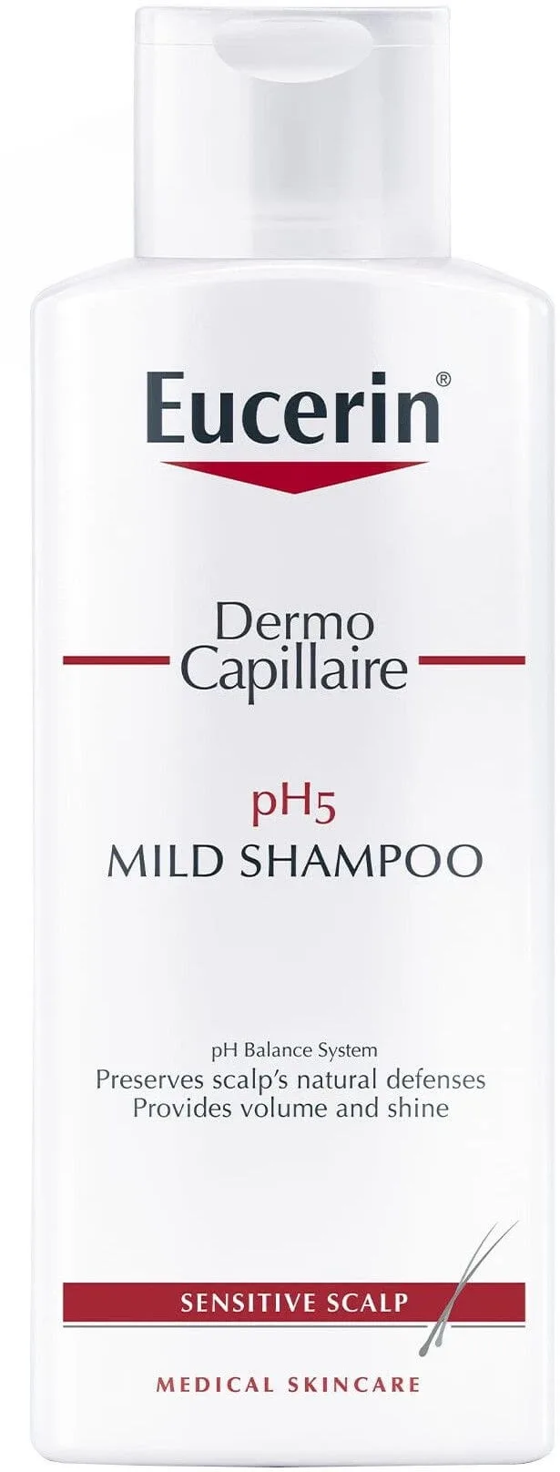 Eucerin DermoCapillaire pH5 Șampon pentru piele sensibilă 250 ml — preț și oferte