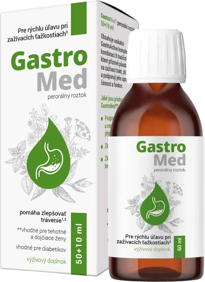 GastroMed soluție orală 60 ml — preț și oferte
