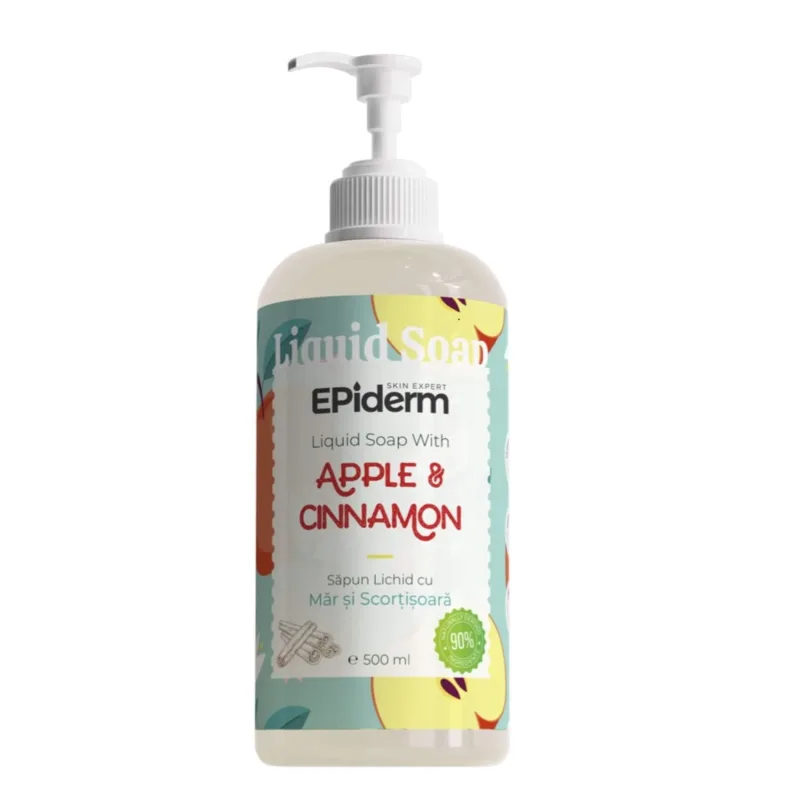 Sapun lichid cu parfum de mar si scortisoara, 500 ml, Epiderm — preț și oferte