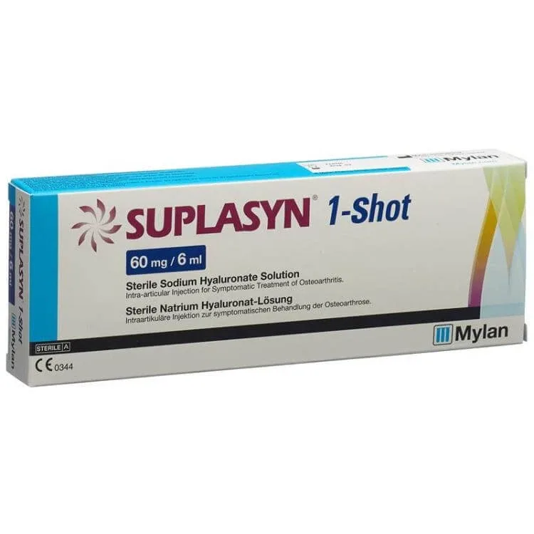 Suplasyn 1-Shot 60 mg/ 6 ml, soluție injectabilă, seringă 6 ml x 1 fiolă Mylan — preț și oferte