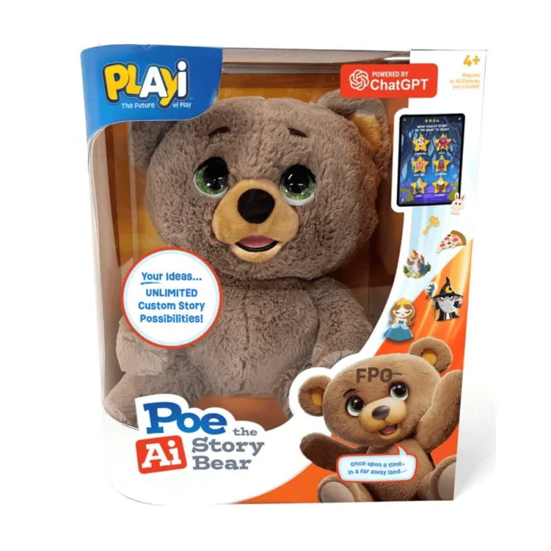 Plus interactiv AI Ursuletul Poe povestitorul, 4 ani+, Sky Rocket Floss & Rock — preț și oferte