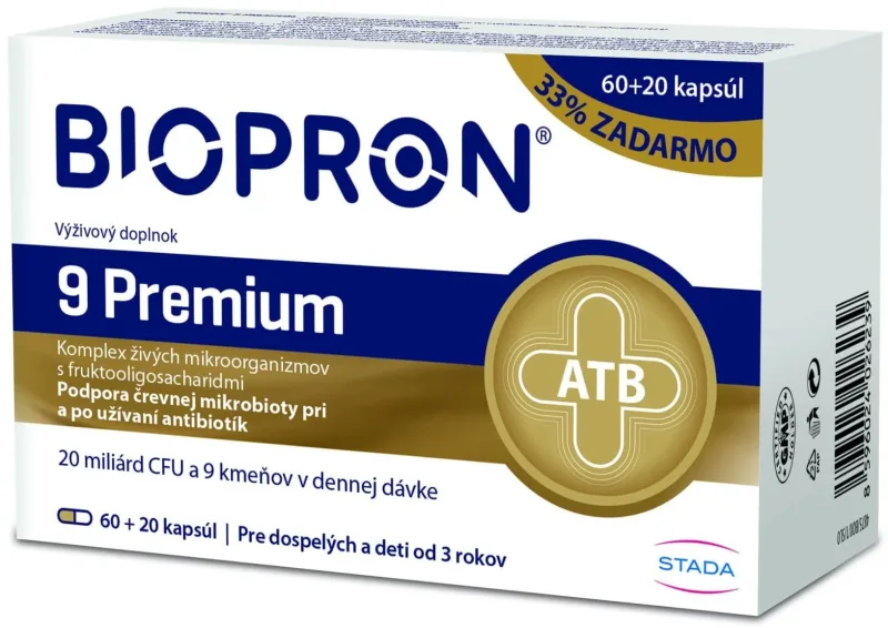 Biopron 9 premium 60+20 capsule — preț și oferte
