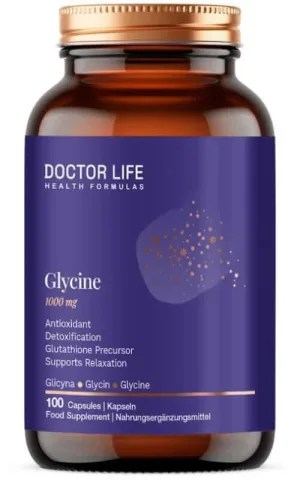 Doctor Life L-glicină 1000 mg, 100 capsule